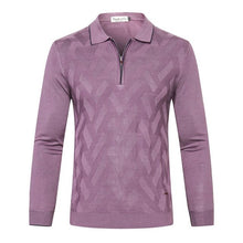 Load image into Gallery viewer, TACE&amp;SHARK Billionaire sweater men&#39;s 2018 new style fashion comfort zipper collar geometry pattern gentleman M-5XL free shipping