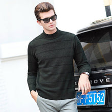 Load image into Gallery viewer, Men&#39;s New 100% Pure Cashmere Sweater Fashion O Neck Knit High-end Pullover 2019Autumn Winter Wild Thicken Bottoming shirt