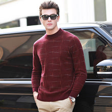 Load image into Gallery viewer, 2019 New genuine cashmere sweater men pure 100% cashmere sweater pullovers sweater free shipping