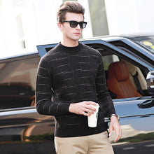 Load image into Gallery viewer, 2019 New genuine cashmere sweater men pure 100% cashmere sweater pullovers sweater free shipping