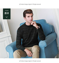 Load image into Gallery viewer, 2019 New genuine cashmere sweater men pure 100% cashmere sweater pullovers sweater free shipping