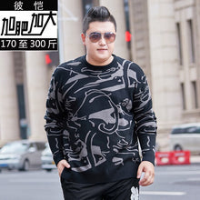 Load image into Gallery viewer, Big 10XL 8XL 6XL designer pullover plaid men sweater dress thick winter warm jersey knitted sweaters mens wear slim fit knitwear
