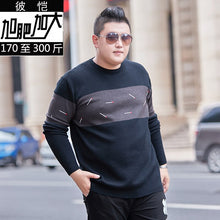Load image into Gallery viewer, Plus 10XL 8XL 6XL male pullover sweater men knitted jersey striped sweaters mens knitwear clothes sueter hombre camisa masculina