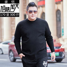 Load image into Gallery viewer, 10XL 8XL Autumn Winter Solid Sweater Men New Casual Slim Fit Mens Knitted Sweaters Comfort O-Neck Knitwear Pullover Pull Homme