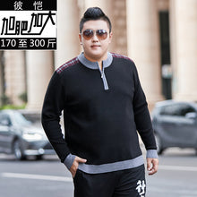 Load image into Gallery viewer, 10XL 8XL Sweater Men Casual V-Neck Pullover Men Autumn Slim Fit Long Sleeve Shirt Mens Sweaters Knitted Cashmere Wool Pull Homme