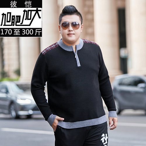 10XL 8XL Sweater Men Casual V-Neck Pullover Men Autumn Slim Fit Long Sleeve Shirt Mens Sweaters Knitted Cashmere Wool Pull Homme