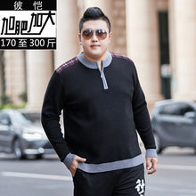 Load image into Gallery viewer, 10XL 8XL Sweater Men Casual V-Neck Pullover Men Autumn Slim Fit Long Sleeve Shirt Mens Sweaters Knitted Cashmere Wool Pull Homme