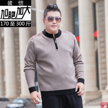 Load image into Gallery viewer, 10XL 8XL Sweater Men Casual V-Neck Pullover Men Autumn Slim Fit Long Sleeve Shirt Mens Sweaters Knitted Cashmere Wool Pull Homme