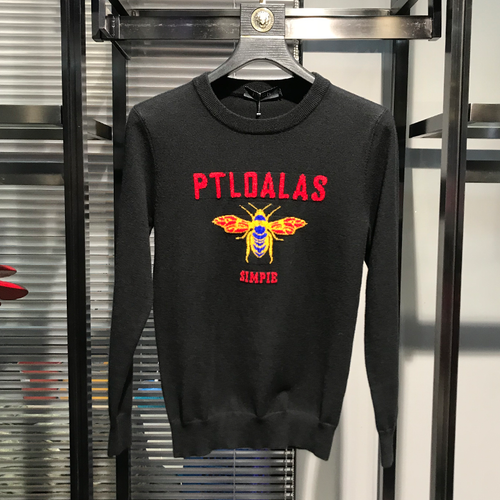 WD1022 Fashion Men's Sweaters 2019 Runway Luxury Brand European Design party style Men's Clothing