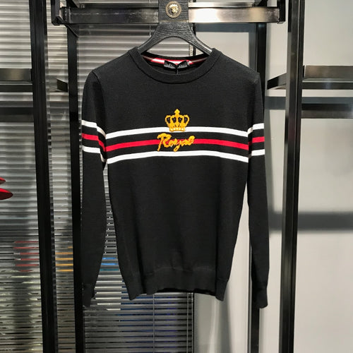 WD1025 Fashion Men's Sweaters 2019 Runway Luxury Brand European Design party style Men's Clothing