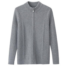 Load image into Gallery viewer, New high quality luxury Men Knitted 100%Cashmere coat Cardigan Thickening mens Fashionable Casual Warm Sweater plus size M-4XL