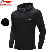 Load image into Gallery viewer, Li-Ning Men BAD FIVE Basketball Hoodie WARM AT Winter Fleece 65% Polyester 35% Cotton LiNing Sports Sweaters AWDP633 COND19