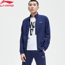 Load image into Gallery viewer, Li-Ning Men Training Series Hoodie Zippers Comfort 70% Cotton 30% Polyester Hooded Sweater LiNing Sports Coat AWDP147 CJFM19