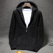 Load image into Gallery viewer, New Arrival Winter Men&#39;s Casual Sweater 100% cotton Fashion Warm Zipper With Pockets Brand Cardigan Large Male Size 4xl 5xl 6xl