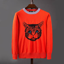 Load image into Gallery viewer, New Autumn Winter Fashion Brand clothing Casual Sweater men crewneck Slim Fit Mens Sweaters And Pullovers