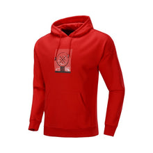 Load image into Gallery viewer, Li-Ning Men Wade Series Po Knit Hoodie Winter WARM SHELL Fleece 72% Cotton 28% Polyester LiNing Sports Sweater AWDP583 MWW1617