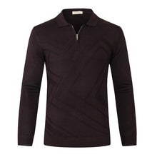 Load image into Gallery viewer, TACE&amp;SHARK Billionaire sweater men&#39;s 2018 new style fashion comfort geometry zipper collar gentleman M-5XL wool free shipping