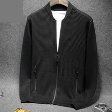 Load image into Gallery viewer, new arrival Men Knit Cardigan Sweater Coat Zipper Male Slim Casual Computer Knitted Mandarin Collar plus size M L XL XXL 3XL 4XL