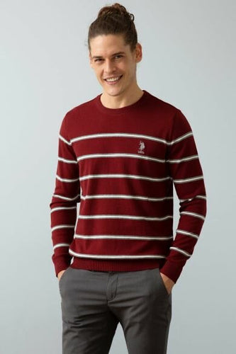 U.S. POLO ASSN. Bordeaux Standard Sweater