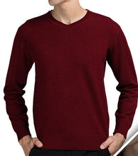 Load image into Gallery viewer, new 100% wool sweater men cashmere sweaters top quality pullover free shipping Wholesale price L172