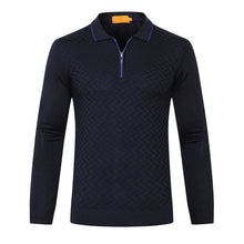 Load image into Gallery viewer, TACE&amp;SHARK Billionaire sweater men&#39;s 2018 launching comfort zipper collar geometry pattern fitness gentleman free shipping