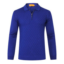 Load image into Gallery viewer, TACE&amp;SHARK Billionaire sweater men&#39;s 2018 launching comfort zipper collar geometry pattern fitness gentleman free shipping