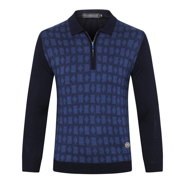 Billionaire sweater wool men's 2019 New Casual zipper comfort British elasticity high quality gentleman big M-5XL free shipping