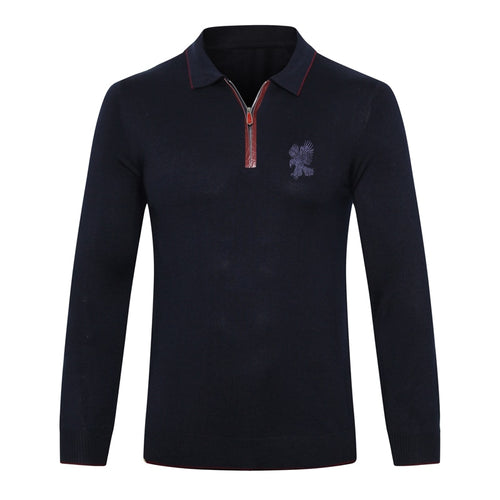 Billionaire sweater Snake skin wool men's 2019 New Casual zipper embroidery high quality gentleman big M-5XL free shipping