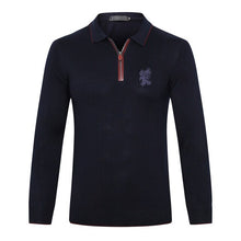 Load image into Gallery viewer, Billionaire sweater Snake skin wool men&#39;s 2019 New Casual zipper embroidery high quality gentleman big M-5XL free shipping