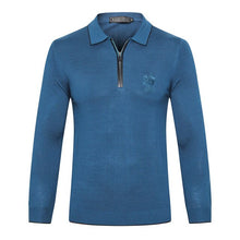 Load image into Gallery viewer, Billionaire sweater Snake skin wool men&#39;s 2019 New Casual zipper embroidery high quality gentleman big M-5XL free shipping