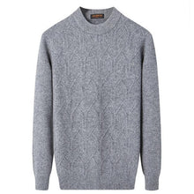 Load image into Gallery viewer, New Hihg Quality 100%pure Cashmere Sweater Men Winter Thick Round Collar Warm Casual Computer Knitted Pullovers Plus Size XS-5XL