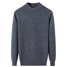 Load image into Gallery viewer, New Hihg Quality 100%pure Cashmere Sweater Men Winter Thick Round Collar Warm Casual Computer Knitted Pullovers Plus Size XS-5XL