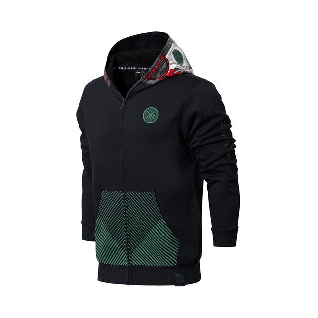 (Clearance)Li-Ning Men Wade Sweater  Loose Fit Hoodie LiNing Sports Sweater Comfort Tops AWDM933 MWW1381