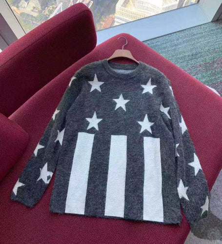 AH10315  Fashion Men's Sweaters 2019 Runway Luxury famous Brand European Design party style Men's Clothing