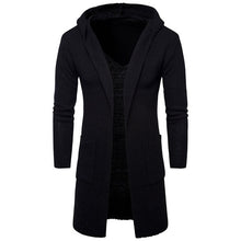 Load image into Gallery viewer, 2019 New Fashion Men&#39;s Hooded Padded Cardigan Sweater Coat Trend Sweater