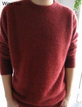Load image into Gallery viewer, 2016 New genuine mink cashmere sweater men pure 100% cashmere sweater pullovers mink sweater free shipping Wholesale price S110