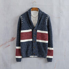 Load image into Gallery viewer, Cardigans Men Thick Sweater 2017 New Autumn Winter Knitwear Cardigan Long Sleeve Cardigan Mens V-Neck Sweaters   BS61
