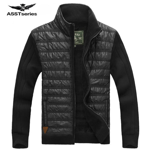 Free shipping  Winter Cardigan Sweaters High Quality  Men Outwear,New Design   Casual Patchwork Coats WN 199