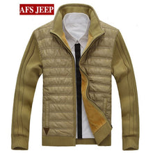 Load image into Gallery viewer, Free shipping  Winter Cardigan Sweaters High Quality  Men Outwear,New Design   Casual Patchwork Coats WN 199