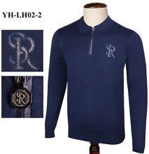 Load image into Gallery viewer, Billionaire sweater Snake skin zipper men&#39;s 2019 winter New Business fashion thick England embroidery M-4XL free shipping