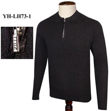 Load image into Gallery viewer, Billionaire sweater Snake skin zipper men&#39;s 2019 winter New high quality fashion thick England warm M-4XL free shipping