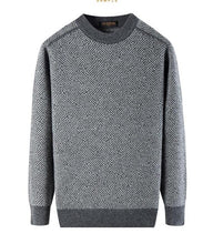 Load image into Gallery viewer, New High Quality Winter 100% Pure Cashmere Sweater Men Loose Casual Computer Knitted O-neck Pullovers Thick Plus Size XS-4XL 5XL
