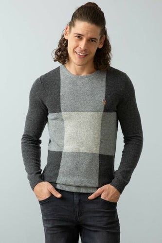 U.S. POLO ASSN. Gray Standard Sweater
