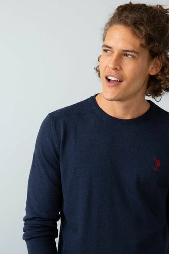 U.S. POLO ASSN. Navy Blue Standard Sweater