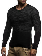 Load image into Gallery viewer, ZOGAA 2019 Autumn Casual Men&#39;s Sweater O-Neck Striped Slim Fit Knittwear Mens Sweaters Pullovers Pullover Men Pull Homme M-5XL