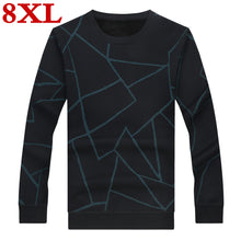 Load image into Gallery viewer, plus size 8XL 7XL Autumn And Winter sweater men Autumn Fashion Brand Casual Sweater fleece Knitting Men Sweaters And Male Pullov
