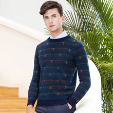 Load image into Gallery viewer, Winter Knitting Pullover Sweaters Men wool Sweater For Men Fashion O neck Sweater male Casual Pullover Sweater