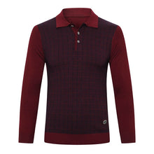 Load image into Gallery viewer, Billionaire Sweater wool men&#39;s 2019 new fashion casual zipper Red wine high quality England embroidery elasticity free shipping