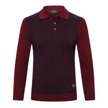Load image into Gallery viewer, Billionaire Sweater wool men&#39;s 2019 new fashion casual zipper Red wine high quality England embroidery elasticity free shipping