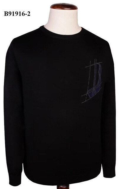 Billionaire Sweater Round neck men's 2019 winter new Fashion casual embroidery Comfortable big size M-4XL free shipping